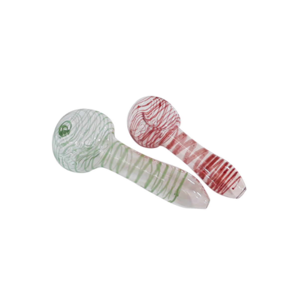 2.5 in. Peanut Handpipe with Linework (Pack of 4pcs)